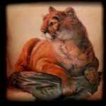 Puma tatuaj sensul pentru fete și băieți, fotografii, schițe de tatuaj cu puma