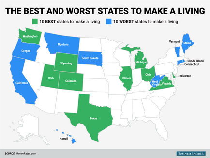 Texas sau California sau unde este mai bine să trăiești și să muncești în SUA, o altă viață (versiunea rusă)