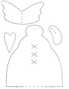 Tilda omul de zăpadă - un model și o scurtă clasă de master