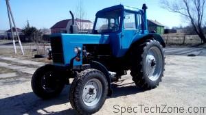 Трактор мтз-82 - опис, технічні характеристики, ціни і відео