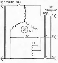 Tensiune trifazică de la 220V - fără fundație