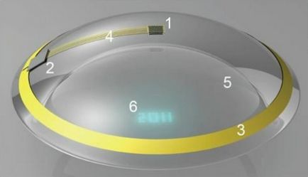 A tudósok a kontaktlencse készül a kijelző, mint a terminátor 
