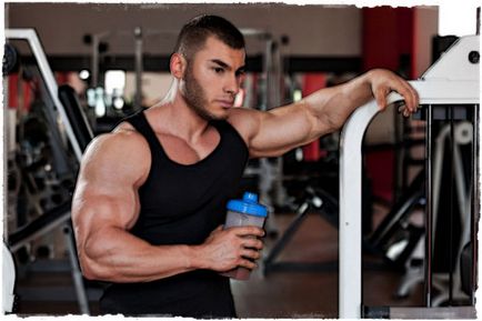 Utilizarea de proteine ​​pentru a construi musculare și cum să bea