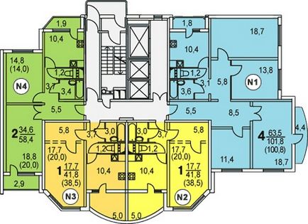 Servicii de proiectare a apartamentelor proiectului kope