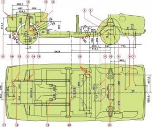 Greutatea corpului VAZ-2107 poate fi redusă manual, fără a schimba dimensiunile, dimensiunile de comandă