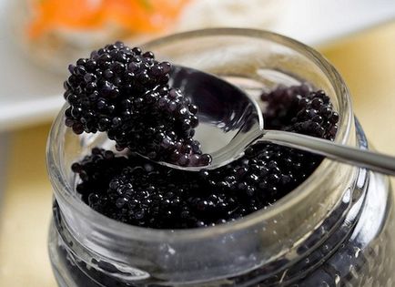 Tipurile, gustul și proprietățile utile ale caviarului de sturioni