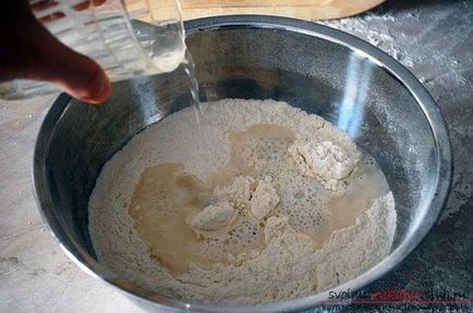Sütés házi kenyér saját kezűleg nélkül kenyér gép
