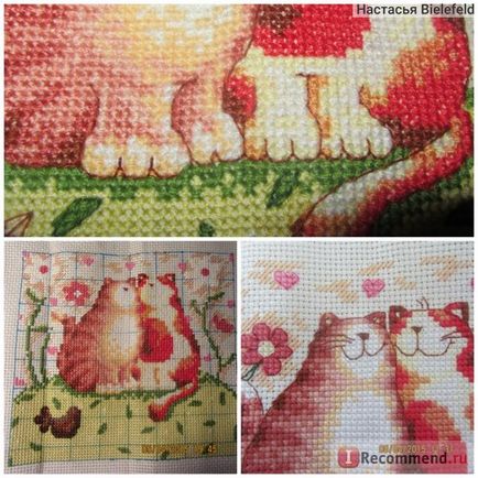 Вишивання aliexpress 14ct white pattern yellow cloth small cotton cross stitch set two lover cats