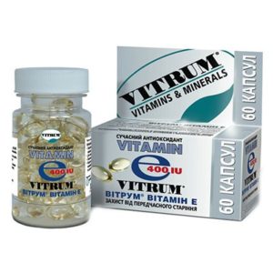 Az E-vitamin a bőr, használt kozmetika