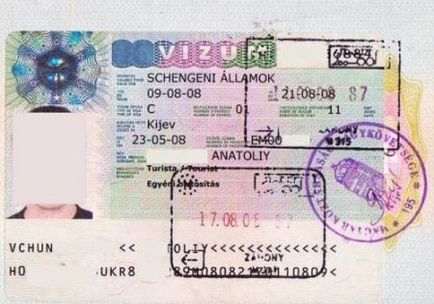 Viza în Ungaria în regim de viză Schengen, înregistrare și documente, costuri