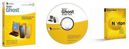 Recovery partíció hdd egy képet a Norton Ghost