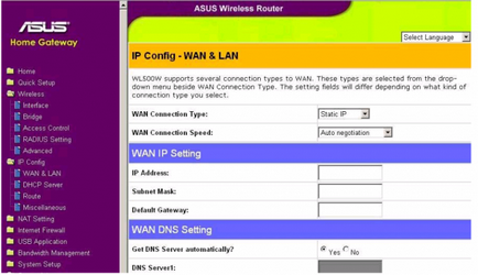 Introduceți setările routerului tp-link, d-link, asus, zyxel keenetic și Rostelecom