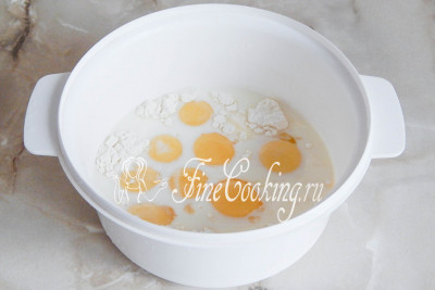 Egg dracoon natural - rețetă cu fotografie (ouă) Egg ou amestecat - reteta cu o fotografie