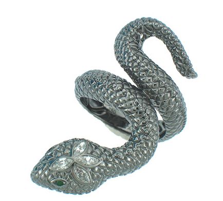 Ékszer egy kígyó - kígyó téma, mint a trend 2013-ban, yuvelirum