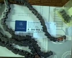 Înlocuirea setului de lanț Mercedes-Benz (mercedes benz) m271, precum și dacă este necesar să se schimbe mecanismele