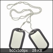 Жетони армійські us dog tag з набиванням в Казані