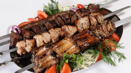 9 Rețete de gustări kebab shish