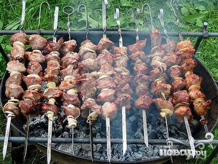 9 Rețete de gustări kebab shish