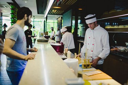 Abdullaev Magomed, bucătar al lanțului de restaurante japengo