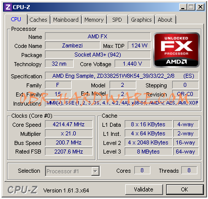 Amd fx-8350 (vishera) vs