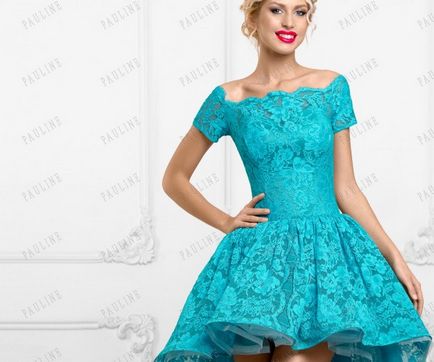 Satin cocktail rochie în barnaul