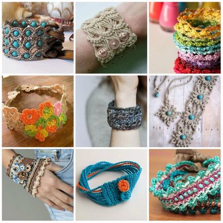 Bratarile crochete 5 idei stilate pentru o persoana creativa