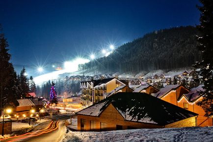 Bukovel - stațiune montană de schi din Carpați