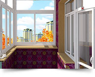 Prețurile pentru geamurile și decorarea balcoanelor, loggii la Moscova, la cheie pentru un metru