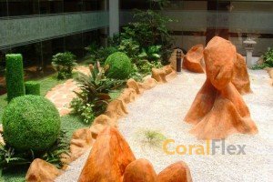 Coralflex - архітектурні елементи і ландшафтний дизайн »міські джунглі оформлення ТРЦ