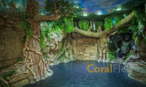 Coralflex - архітектурні елементи і ландшафтний дизайн »міські джунглі оформлення ТРЦ
