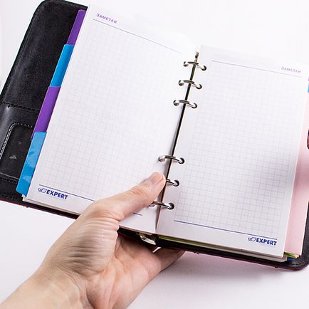 Facem un notebook cu plicuri - vom pune lucrurile în ordine în fleacuri nesfârșite - echitabil de maeștri - manual