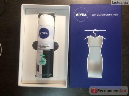 Deodorant-antiperspirant nivea protecție feminină invizibilă pentru alb-negru proaspăt - 