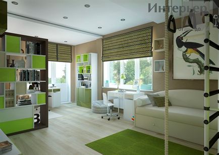 Дизайн інтер'єру спальні-кабінету - ціна від 800 р