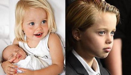 Fiica lui Angelina Jolie Shilo Nouvelle Jolie Pitt