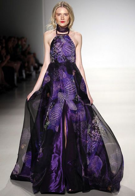 Фіолетові, аметистові і лавандові сукні 2015