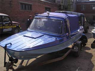 Фотографія моторного човна казанка, найпопулярніший і не дорогий катер казанка 5м4, 5m4