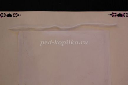 Fotoframework cu mâinile proprii în tehnica plastilinei cu o listă