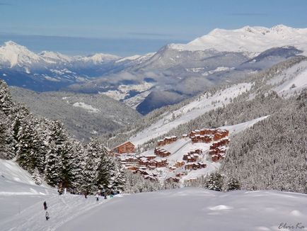 Meribel francez din interior