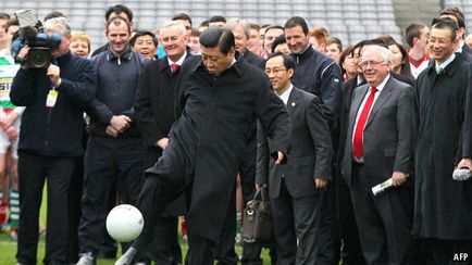 Fotbal megaproiect China ca țară merge la visul de Xi Jinping