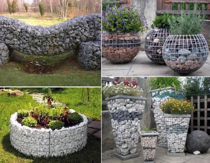 Gabion kezük lépésről lépésre, méretek