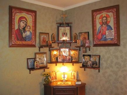 Hol és hogyan lehet a ikont a lakásban, az a hely, hogy válasszon (lapos) Hol és hogyan lehet a ikont a lakásban, az a hely, hogy válasszon