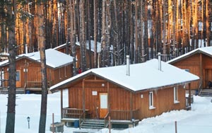 Statiune de schi - panta nordica - in toksovo