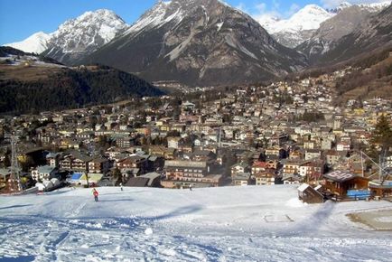 Síközpont Bormio, Olaszország Árak, szállodák, utak