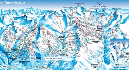 Гірськолижний курорт Мерібель корисна інформація для туристів, oh! France поїздка до Франції