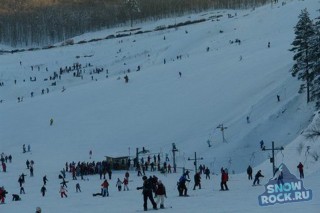 Гірськолижний курорт - північний схил - коксового - карта трас і схема проїзду