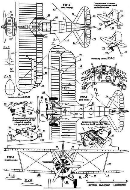 Ideal biplan, model-constructor