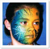 Idei pentru colorarea fețelor claselor de masterat pentru copii - un atelier de creație pentru copii și nu numai -
