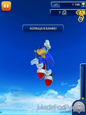 Гра sonic dash для ipad, все для ipad