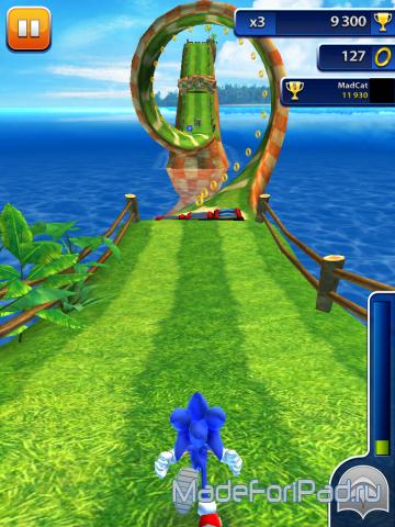 Гра sonic dash для ipad, все для ipad