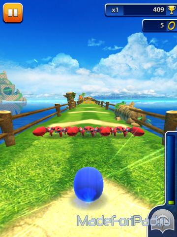 Гра sonic dash для ipad, все для ipad